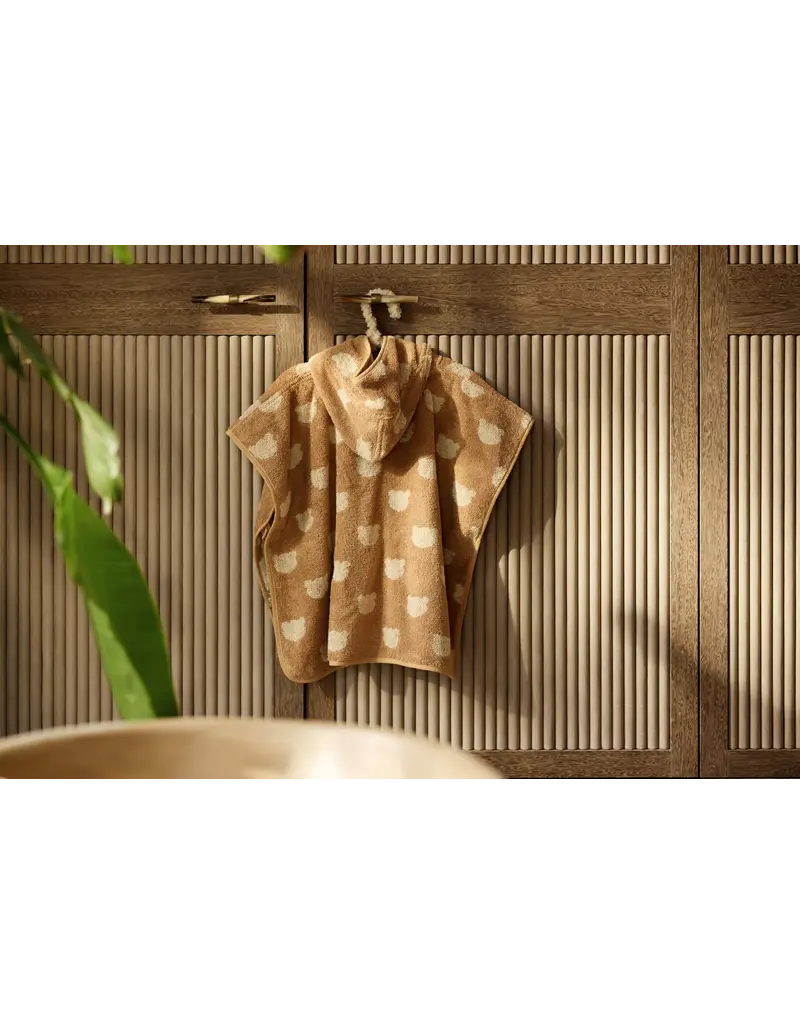 Jollein Jollein bad poncho Jacquard Teddy bear