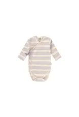 Lassig Lassig Longsleeve Body Ribbed Striped Pastel Lila