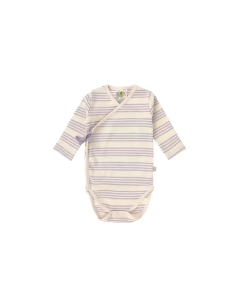 Lassig Lassig Longsleeve Body Ribbed Striped Pastel Lila