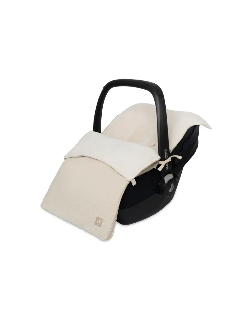 Jollein Jollein voetenzak 0+ 3/5 Little waffle Sand