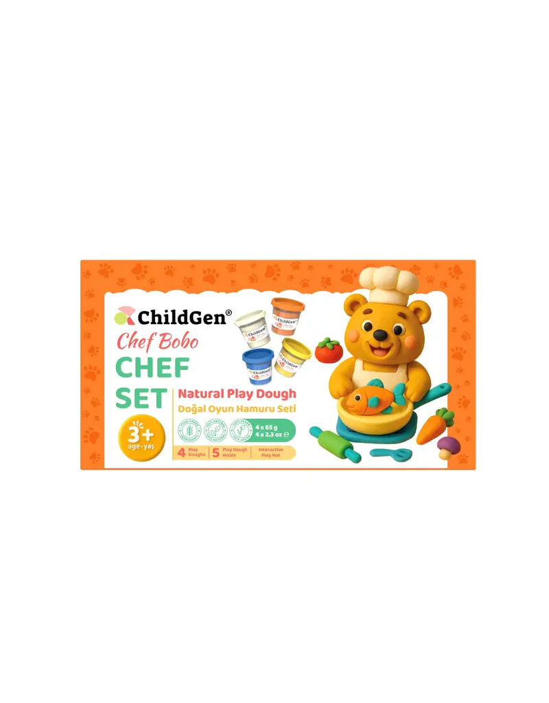 ChildGen Childgen Play Dough Paw Pals Chef set