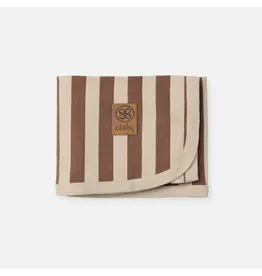 Cloby Cloby UV zonnedoek Peanut/Sandy stripe
