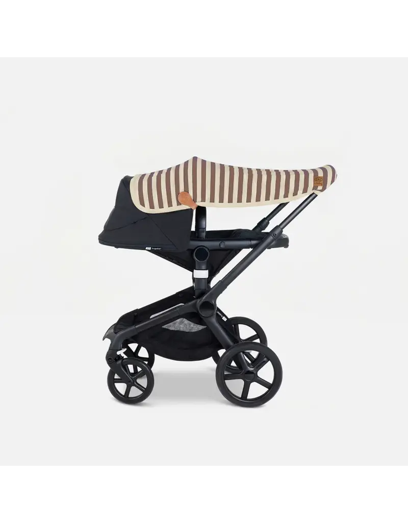 Cloby Cloby UV zonnedoek Peanut/Sandy stripe