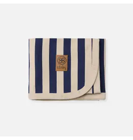 Cloby Cloby UV zonnedoek Navy/Sandy stripe