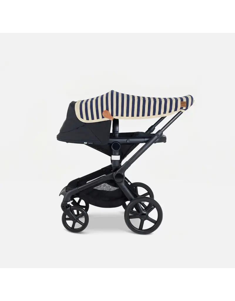 Cloby Cloby UV zonnedoek Navy/Sandy stripe