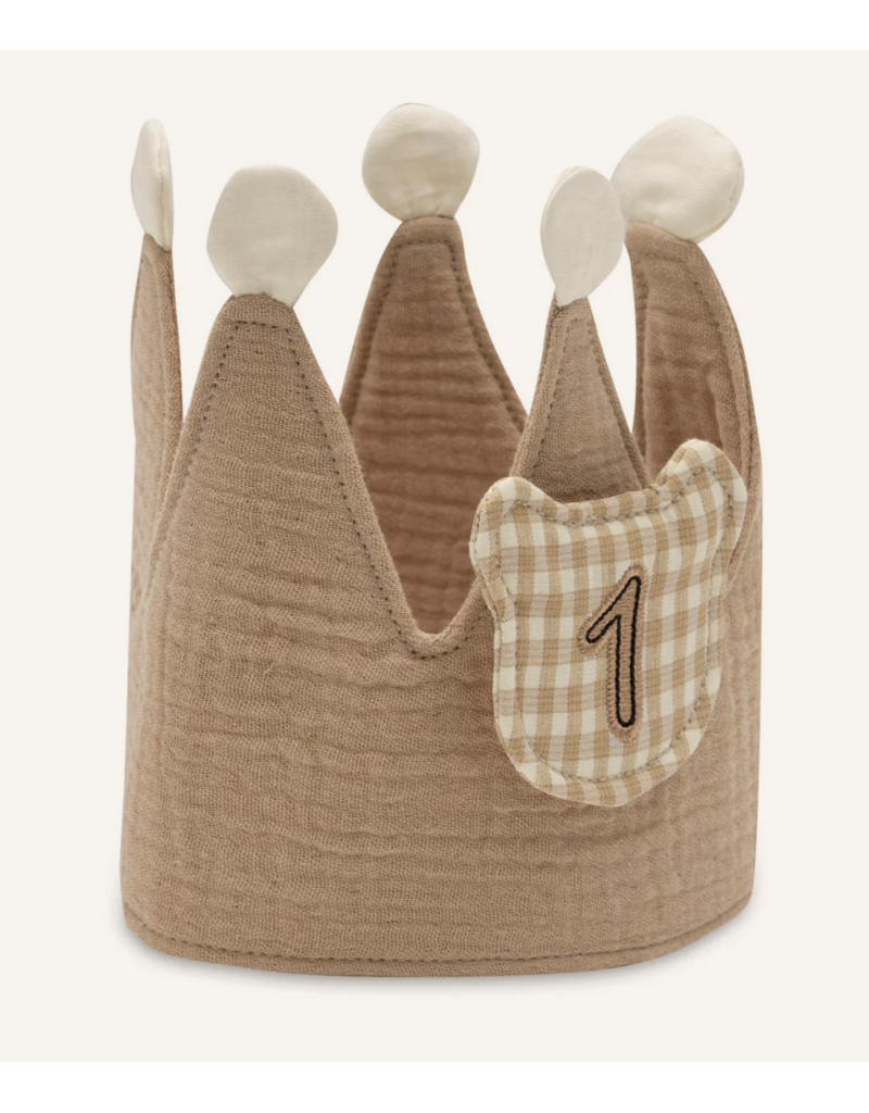 Jollein Jollein Verjaardagskroon met cijfers Teddy Bear