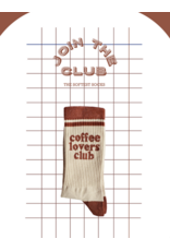 Minimou Minimou sokken "Coffee lovers club" 37-41