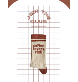 Minimou Minimou sokken "Coffee lovers club" 37-41