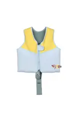 Lassig Lassig Swim Vest illusion blue/pale yellow