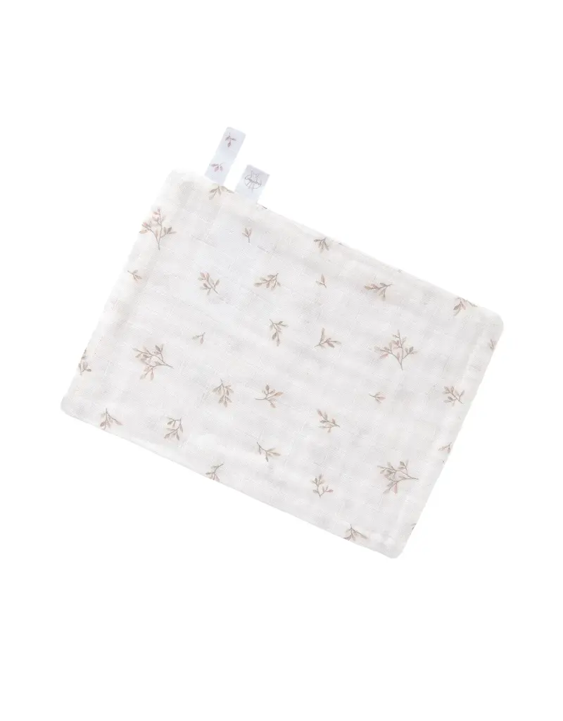 Lassig Lassig Muslin Wash Glove Set Miracle of Nature Leaves 3stuks