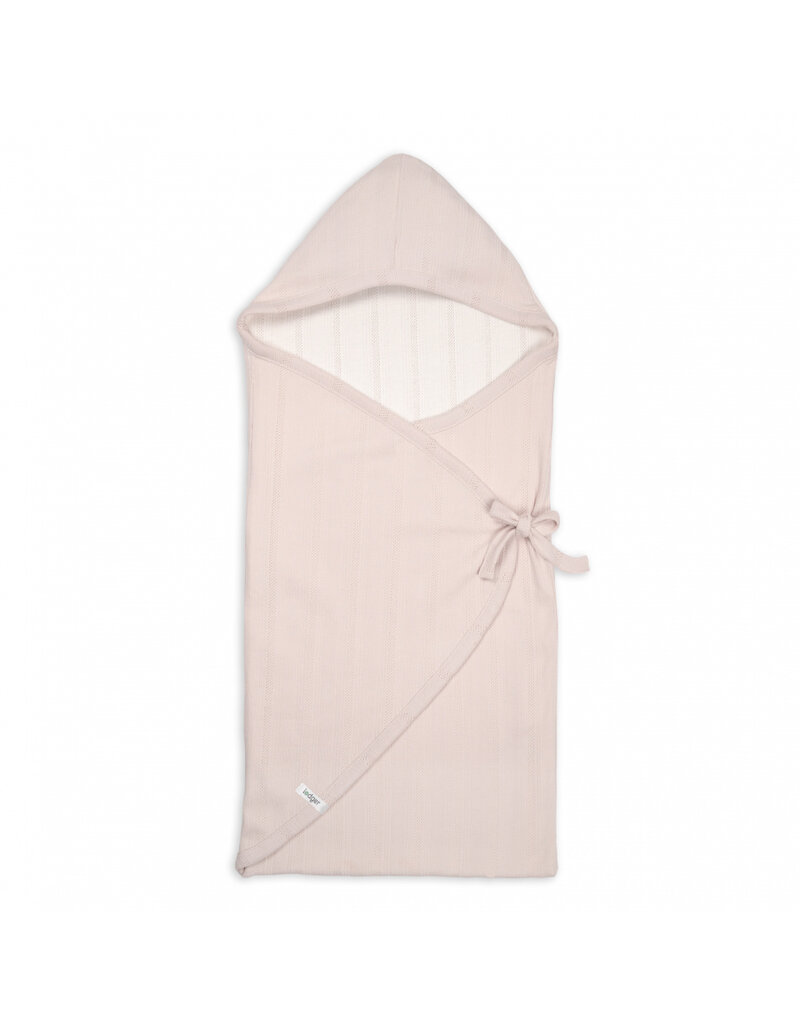 Lodger Lodger Wrapper Newborn Pointelle Powder