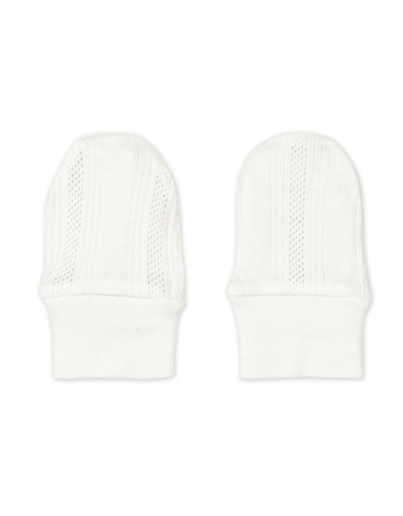 Lodger Lodger Scratch Mittens Pointelle Cream