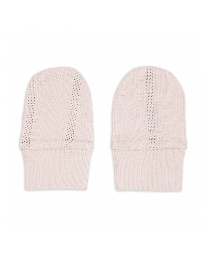 Lodger Lodger Scratch Mittens Pointelle Powder