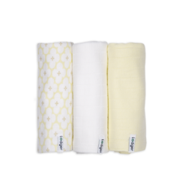 Lodger Lodger Swaddle 3-pack Solid Matcha Butter