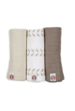 Lodger Lodger Swaddle 3-pack Solid Matcha Birch