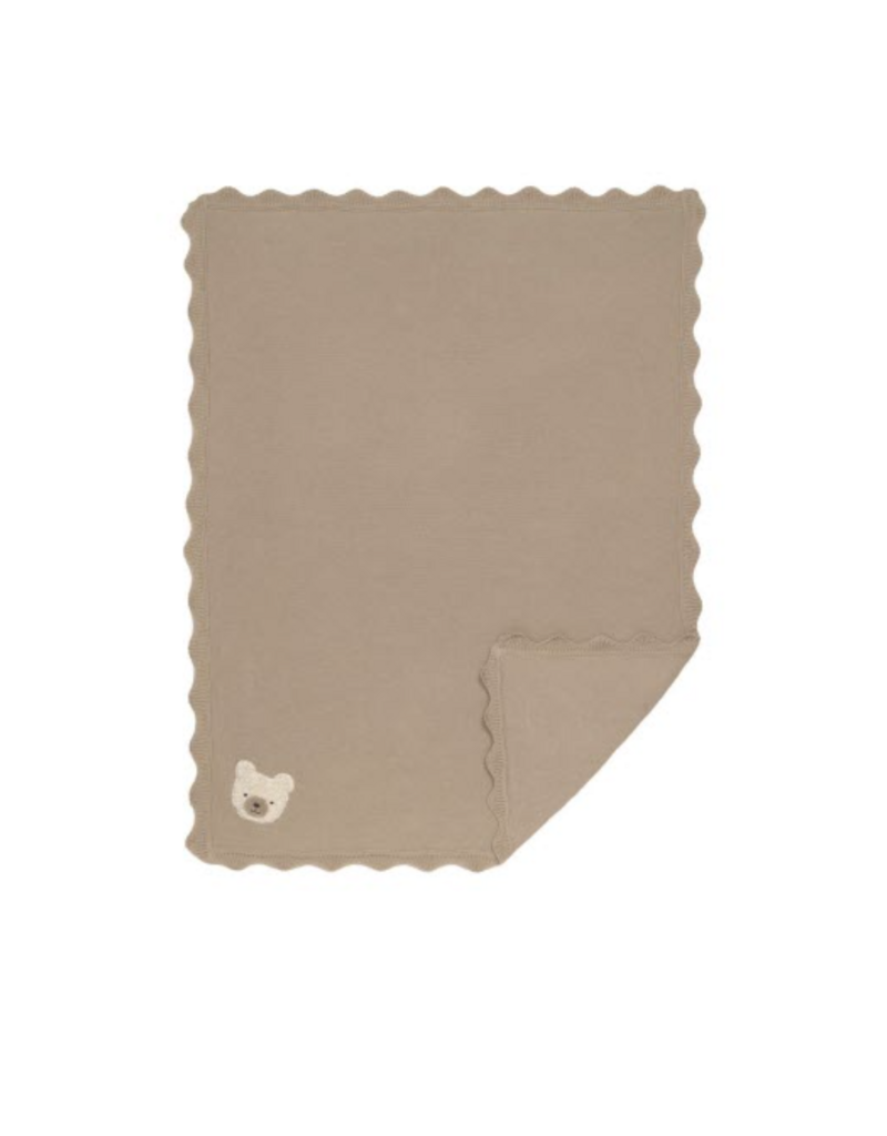 Lassig Lassig Knitted Blanket Miracle of Nature Bear