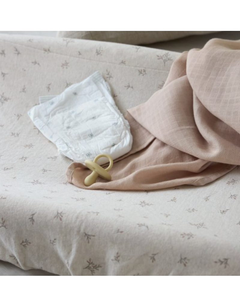 Lassig Lassig Swaddle & Burp Blanket L Miracle of Nature Leaves 3stuks