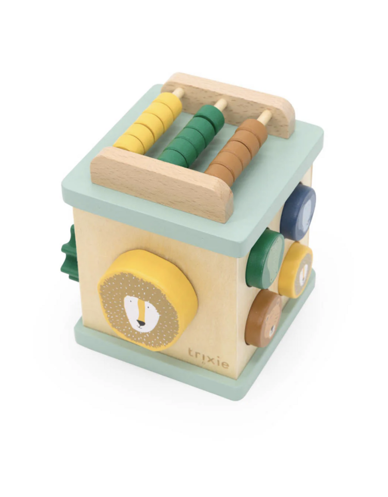 Trixie Trixie Houten activiteitenkubus mini All Animals