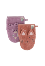 Trixie Trixie Washandje 2-pack Mrs. Peacock & Mrs. Cat