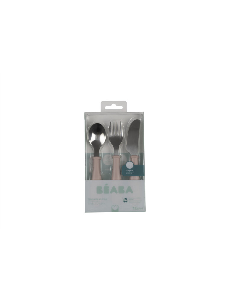 Béaba Beaba 3-delig inox bestek Barbe à Papa