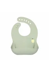 Lassig Lassig Silicone Bib Happy Fruits lemon