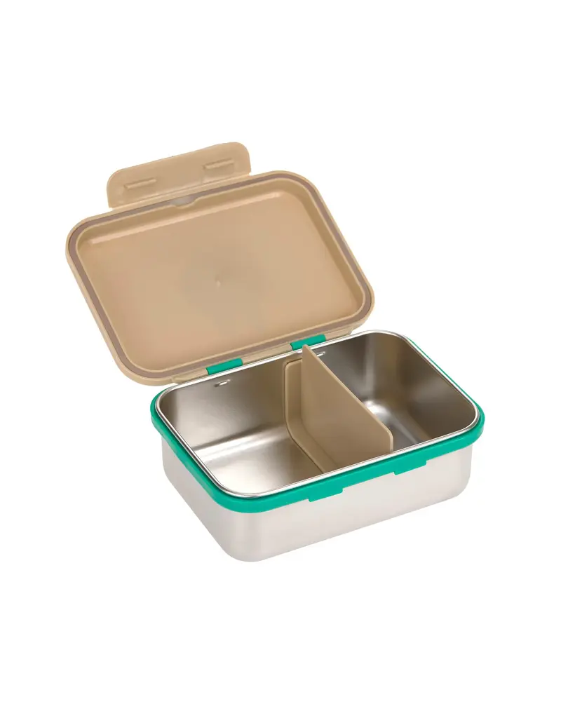Lassig Lassig Lunchbox Stainless Steel Happy Trails Frog