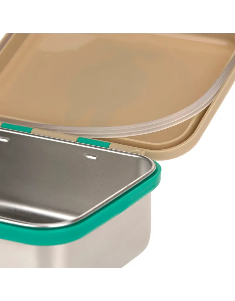 Lassig Lassig Lunchbox Stainless Steel Happy Trails Frog