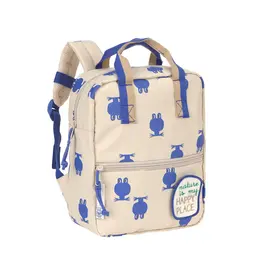 Lassig Lassig Mini Square Backpack Happy Trails  Frog