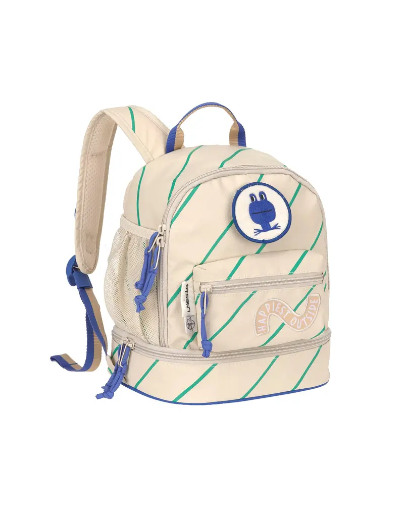 Lassig Lassig Mini Backpack Happy Trails  Frog