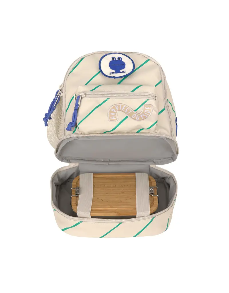 Lassig Lassig Mini Backpack Happy Trails  Frog