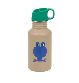 Lassig Lassig Bottle Stainless Steel Happy Trails Frog