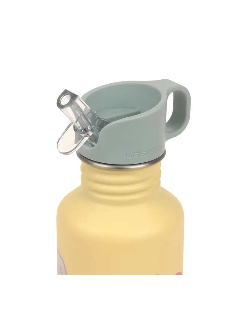 Lassig Lassig Bottle Stainless Steel Happy Trails Flower