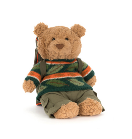Jellycat Jellycat Bartholomew Bear Hiking Outfit