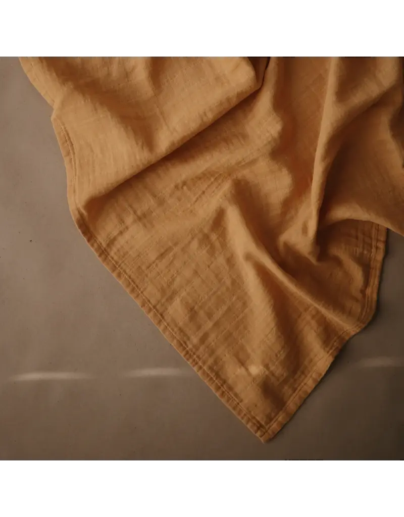 Mushie Mushie Muslin Cloth 3 pack Fall Yellow