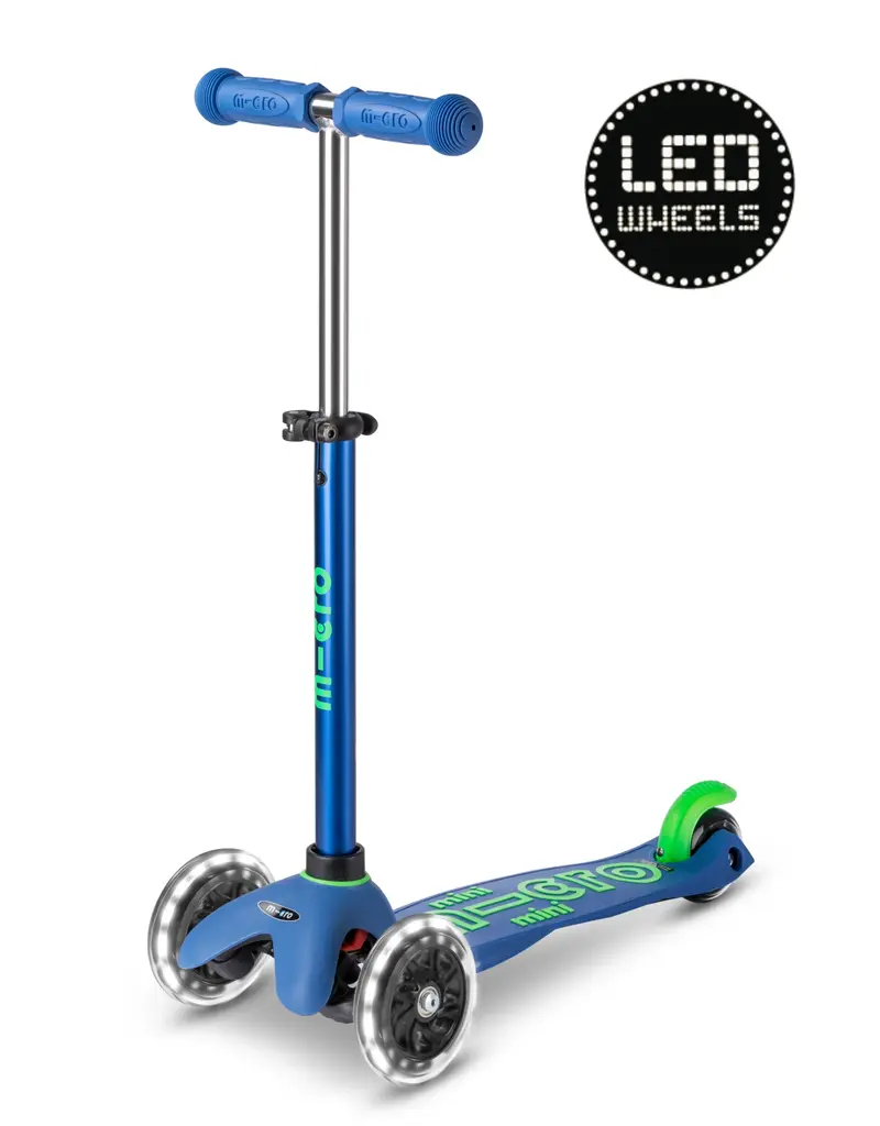 Microstep Microstep Mini Micro step Deluxe LED blauw/groen