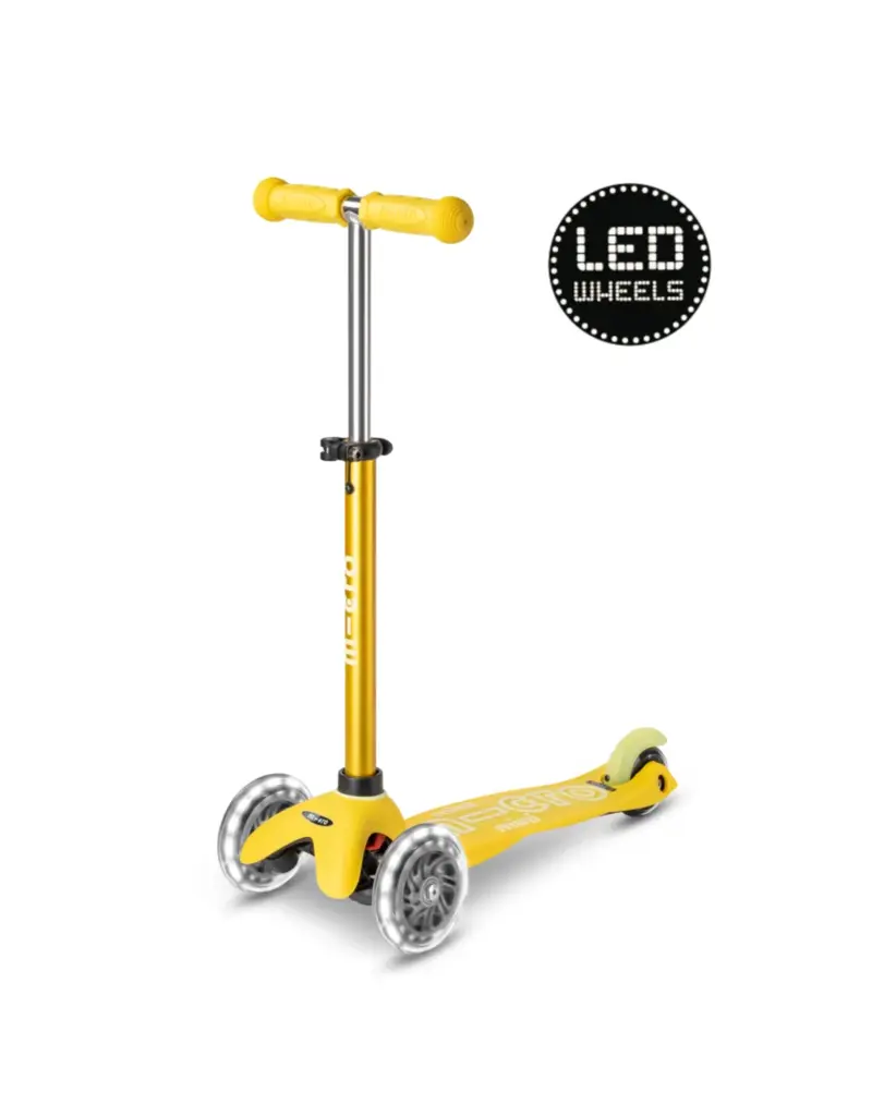 Microstep Microstep Mini Micro step Deluxe LED geel