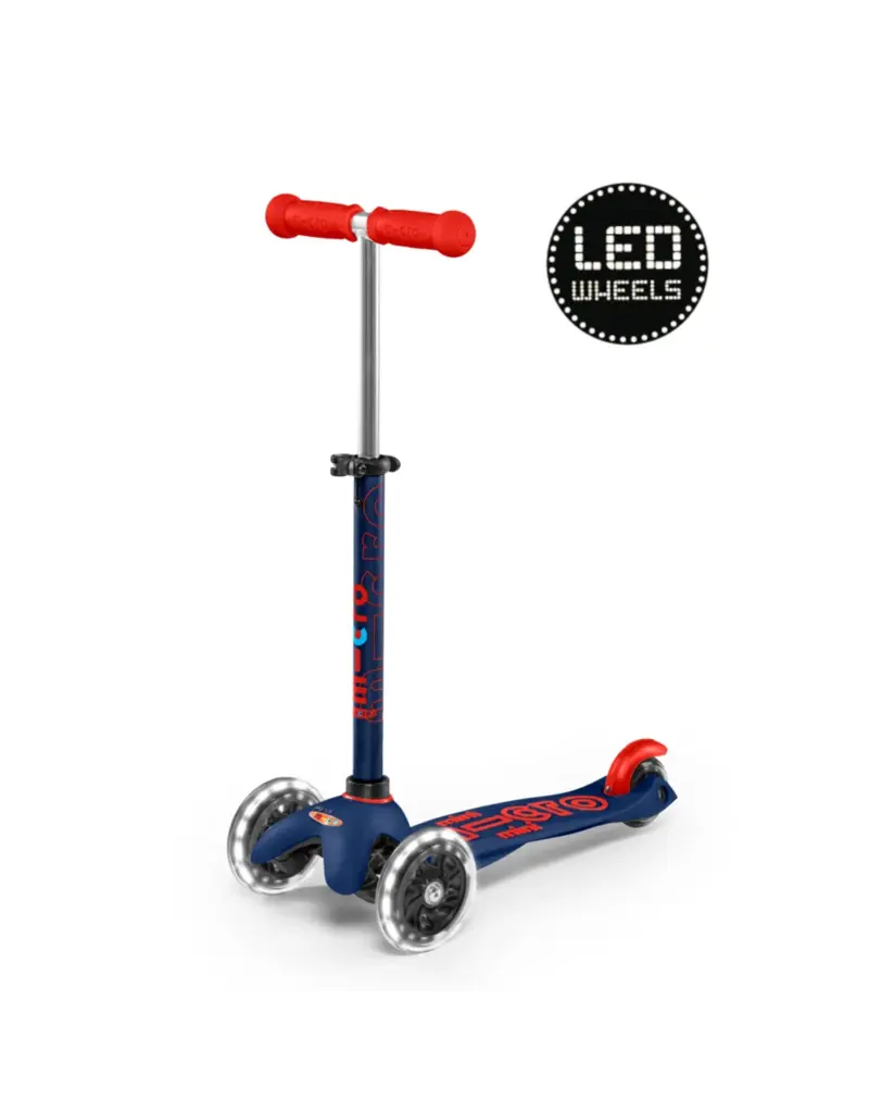 Microstep Microstep Mini Micro step Deluxe LED marineblauw