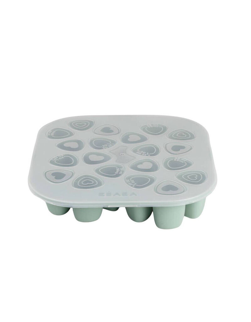 Béaba Beaba mini multiportions silicone 20 x 35 ml groen