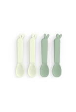 Done by Deer Done by Deer kiddish spoon 4-pack Lalee green
