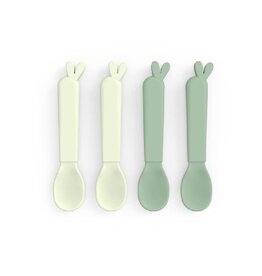 Done by Deer Done by Deer kiddish spoon 4-pack Lalee green