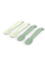 Done by Deer Done by Deer kiddish spoon 4-pack Lalee green
