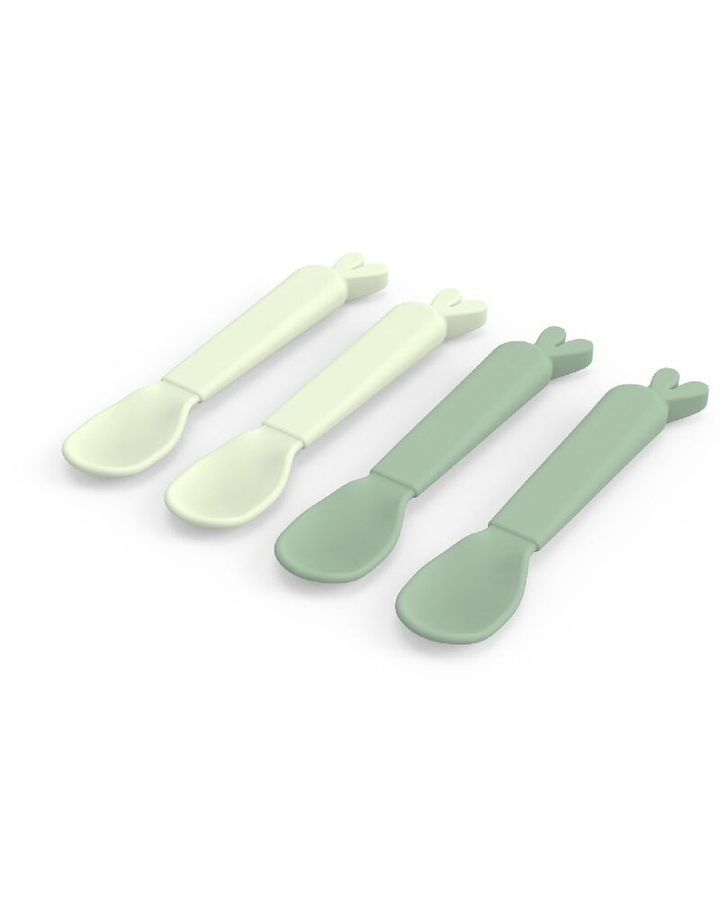 Done by Deer Done by Deer kiddish spoon 4-pack Lalee green