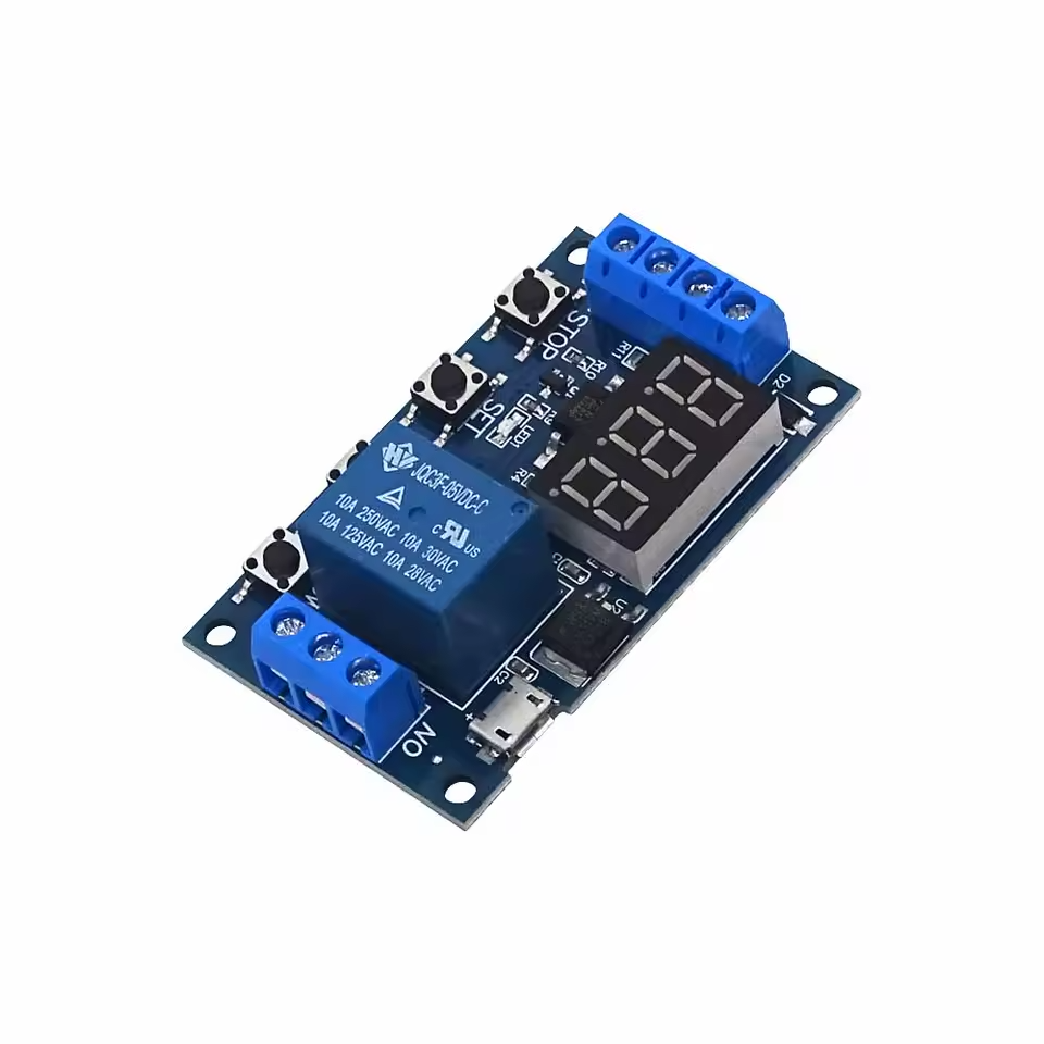 OTRONIC 1-Kanal Relaismodul, Trigger-Zeitverzögerung, Einstellbar 6-30V