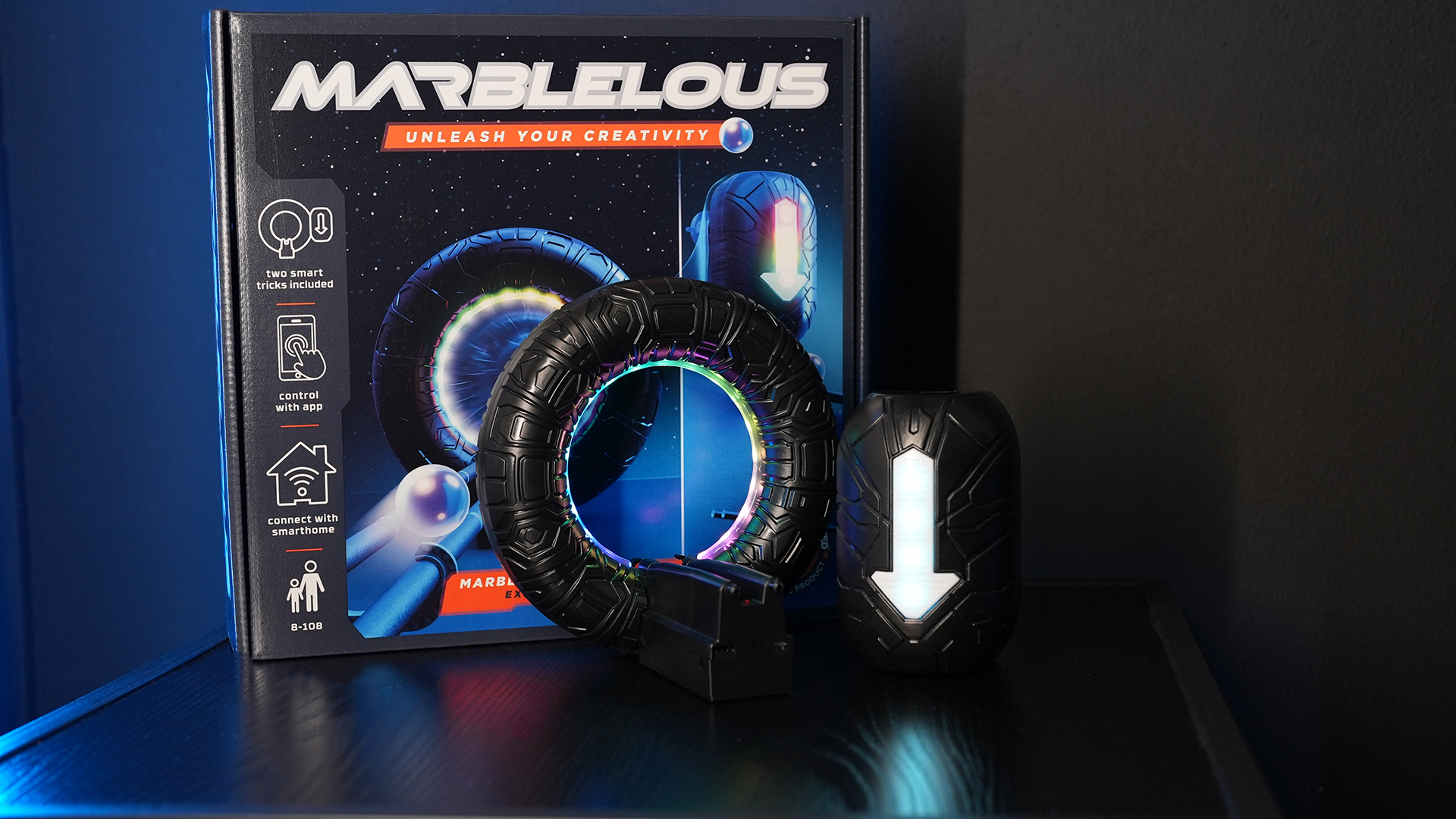 Marblelous Marmor Teleporter Set für Marblelous Murmelbahn