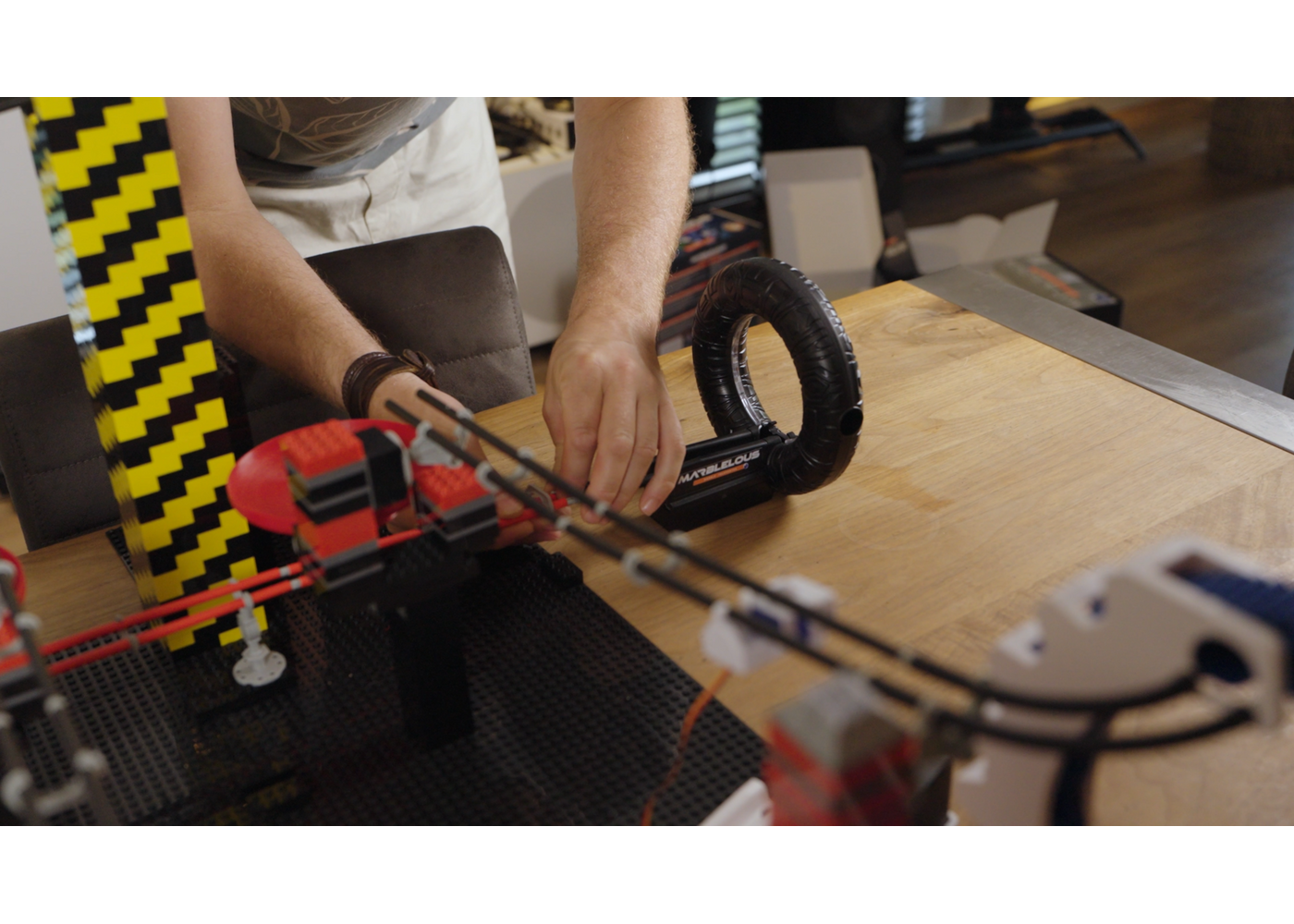 Marblelous Marmor Teleporter Set für Marblelous Murmelbahn