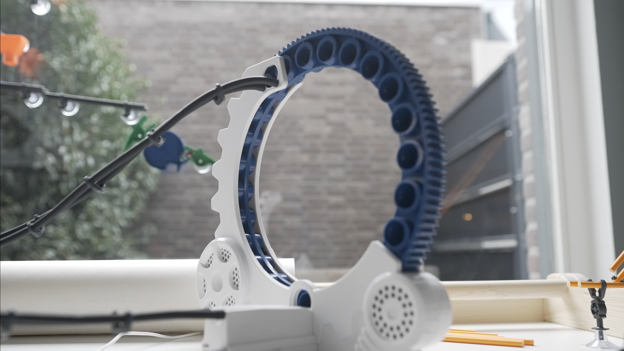 Marmor Radlift für Marblelous Murmelbahn