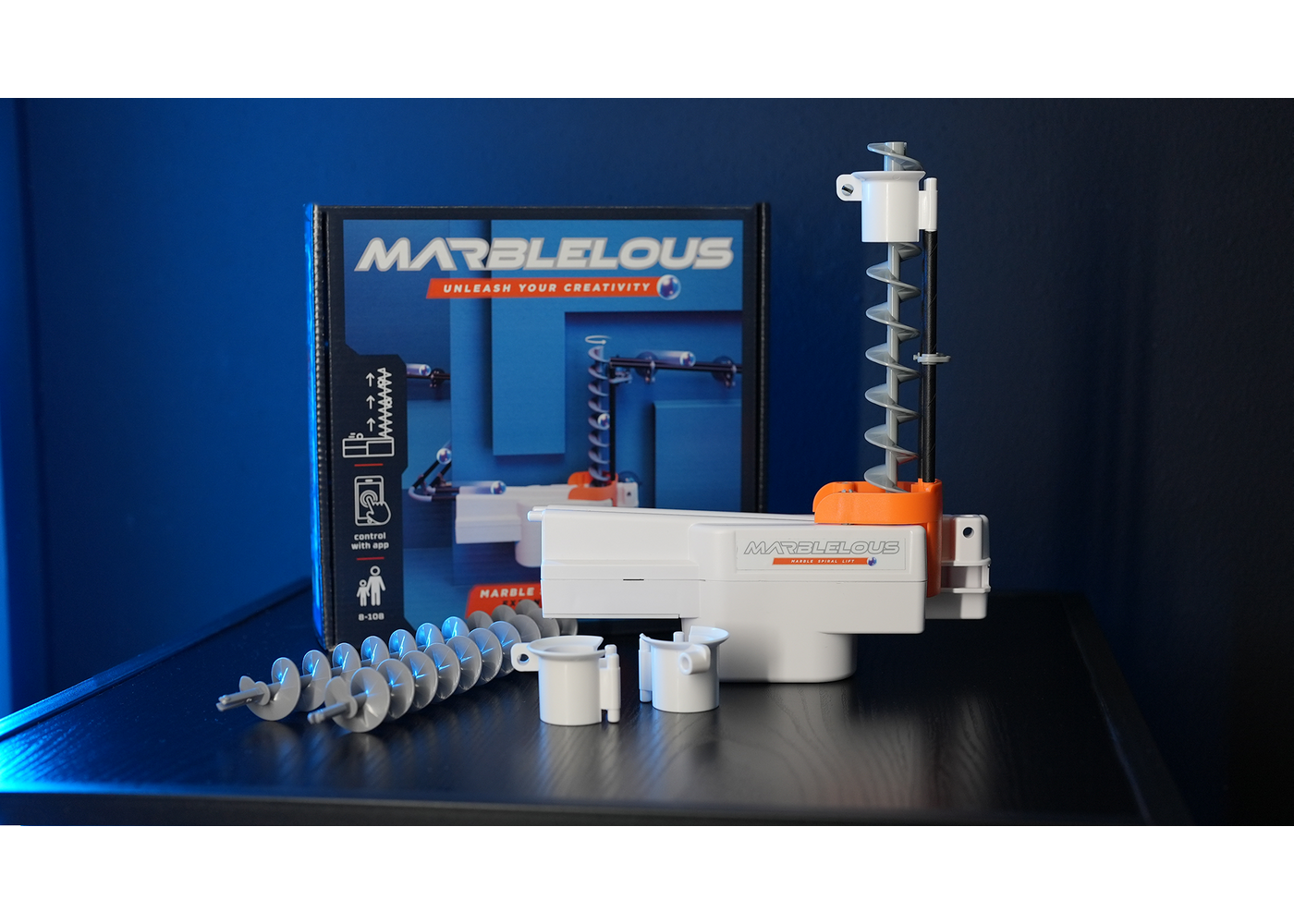 Marblelous Marmor Spiralaufzug für Marblelous Murmelbahn