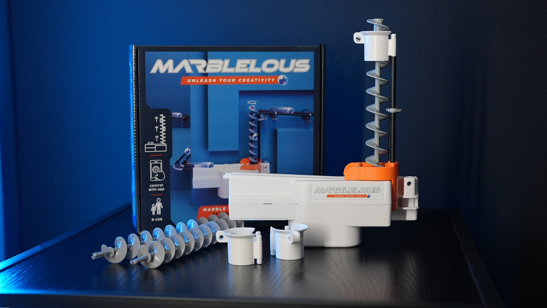 Marblelous Marmor Spiralaufzug für Marblelous Murmelbahn