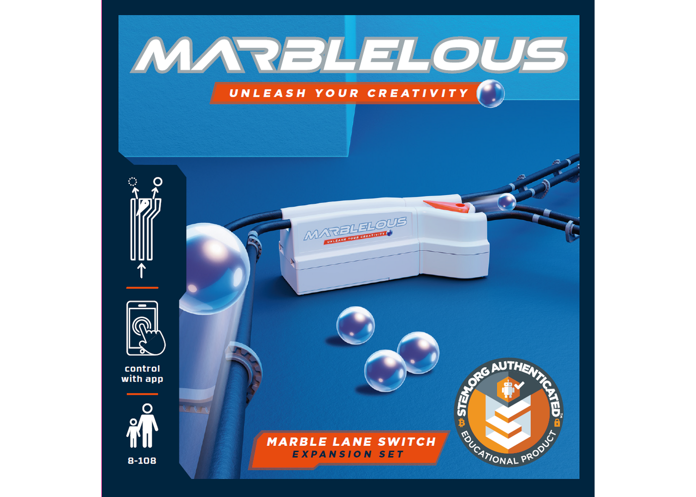 Marblelous Marmorstraße Schalter für Marblelous Murmelbahn