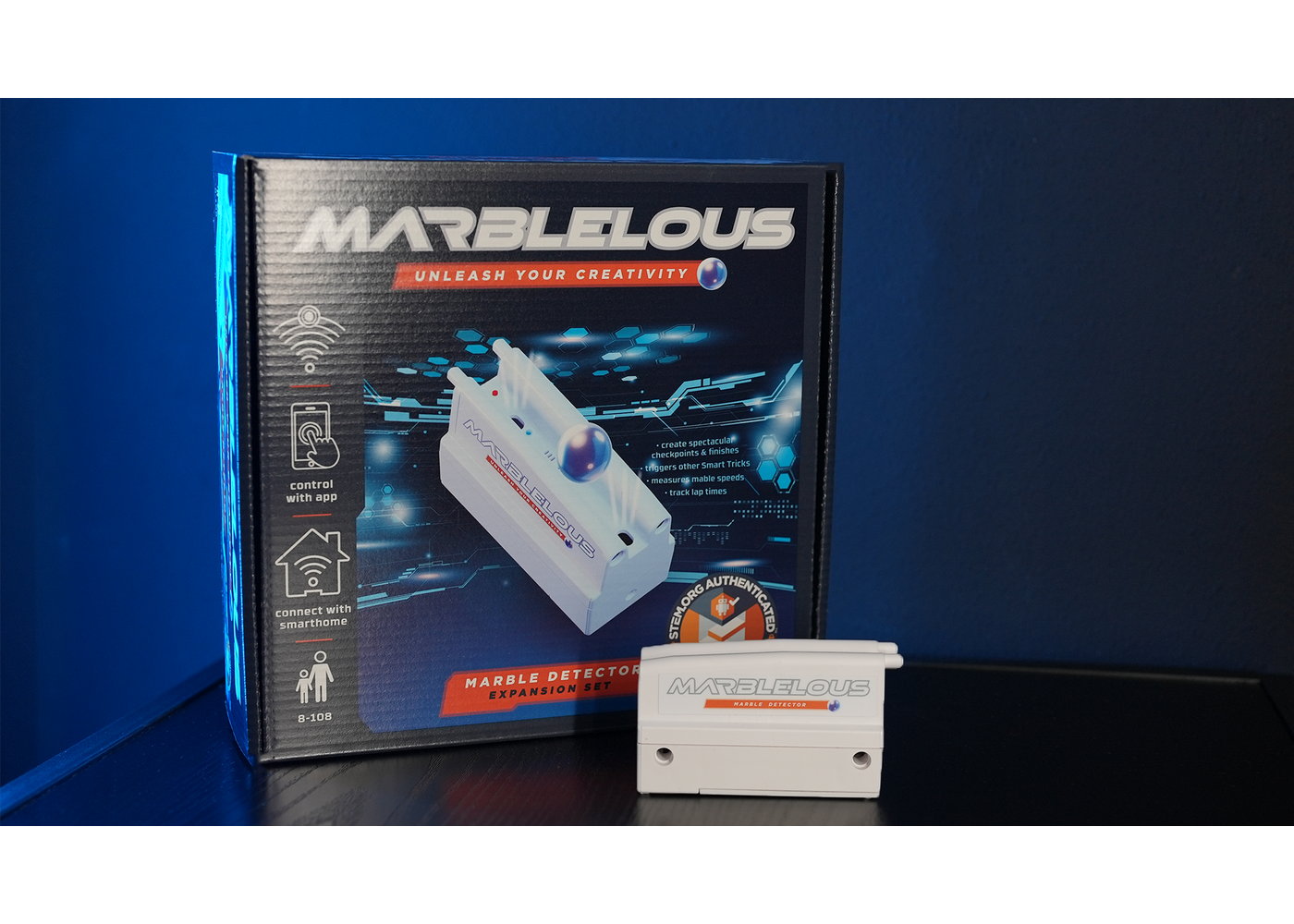 Marblelous Marmordetektor für Marblelous Murmelbahn